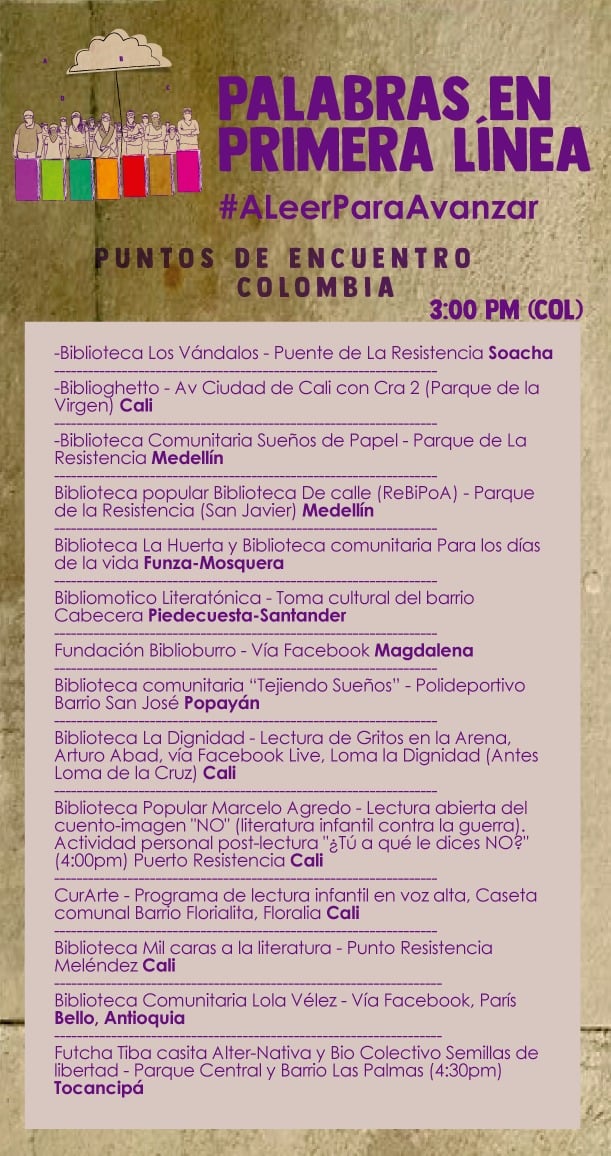 Biblioteca de los Vándalos representará a Suacha  dentro de la movilización lectora de latinoamérica.