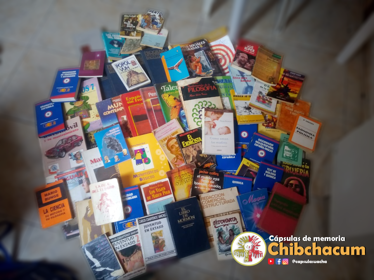 Feria del libro en Suacha.