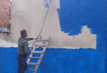 Embellecimiento artístico de espacios en Compartir Suacha.