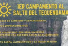 Primer campamento al Salto del Tequendama en Suacha.