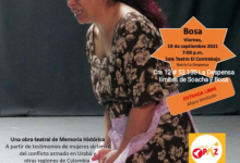 Obra teatral de memoria histórica en Suacha.