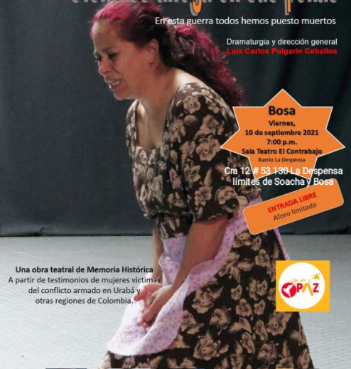 Obra teatral de memoria histórica en Suacha.