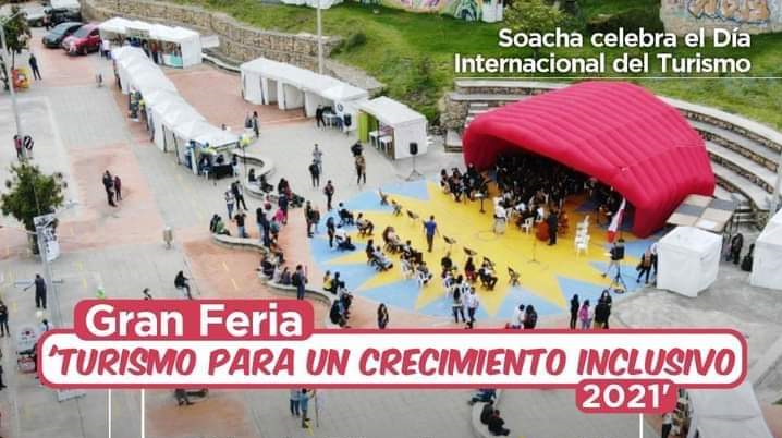 Suacha celebra el día internacional del turismo.