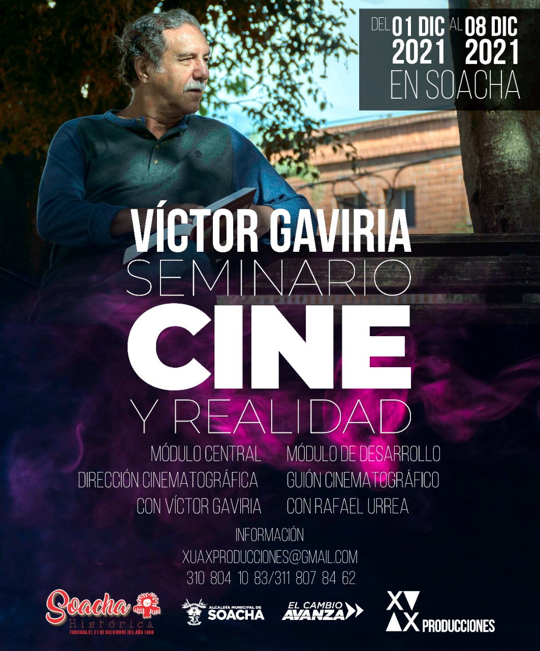 Seminario Cine y Realidad con Víctor Gaviria en Suacha.