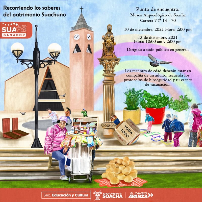 Recorriendo los saberes del patrimonio suachuno.