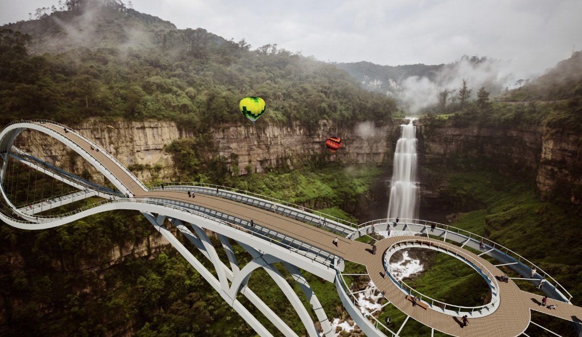 Ambientalistas de Suacha se oponen a Puente turístico en el Salto del Tequendama.