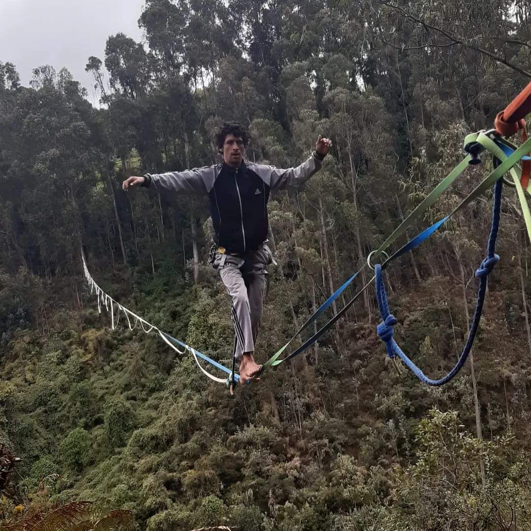 Xuacha en equilibrio.