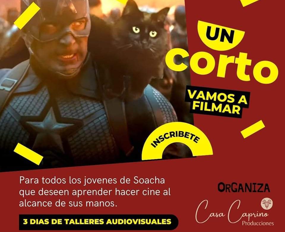 Taller de cortometraje gratis en Suacha.