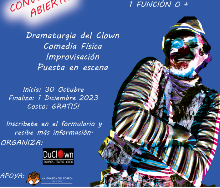 Laboratorio de clown en suacha.