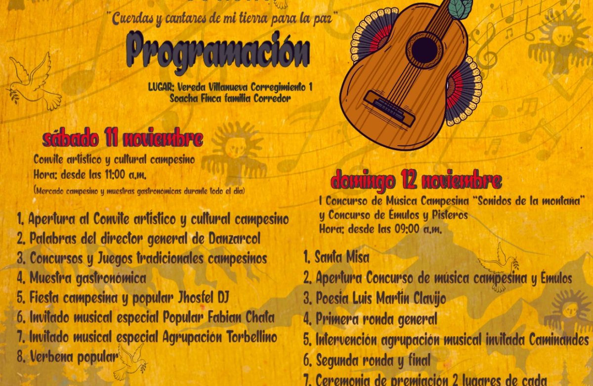 1er Encuentro Regional de Música y Cultura Campesina. 