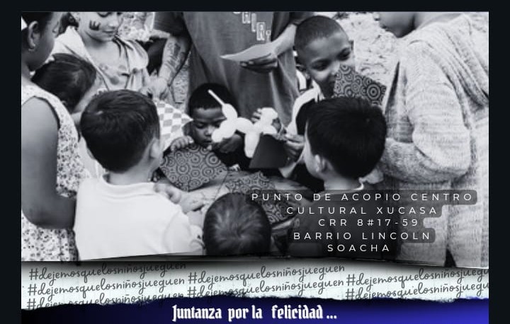 Juntanza por la Felicidad de los niños en Suacha.