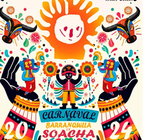 Llega a Suacha el Carnaval de Barranquilla este fin de semana.