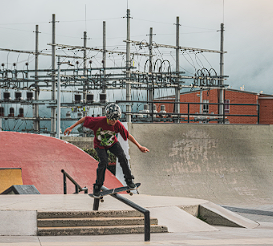 Oro, Plata y Bronce para Suacha en Skateboarding.